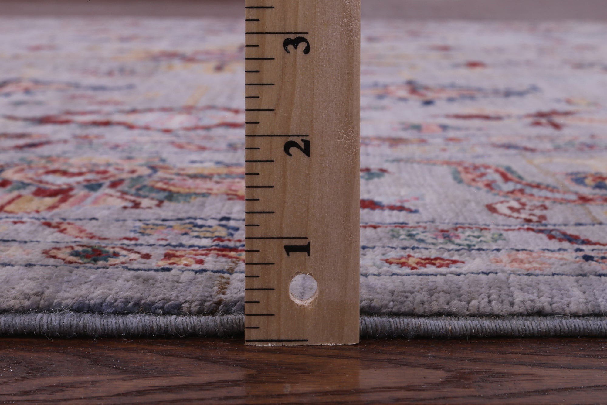 Grey Persian Tabriz Hand Knotted Wool Rug - 6' 7" X 9' 7" - Golden Nile