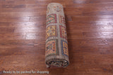 Garden Design Persian Hand Knotted Wool Rug - 6' 10" X 9' 7" - Golden Nile