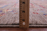 Garden Design Persian Hand Knotted Wool Rug - 6' 10" X 9' 7" - Golden Nile