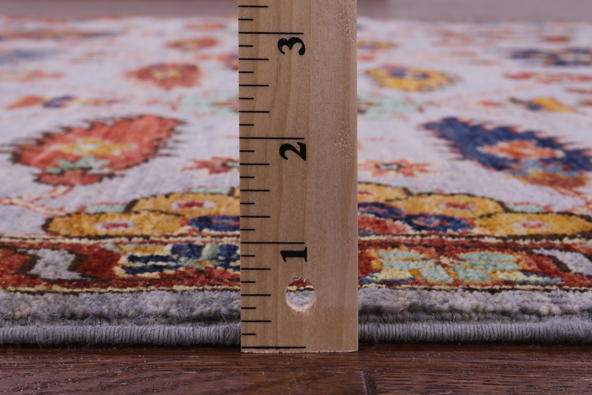 Grey Persian Fine Serapi Handmade Wool Rug - 6' 0" X 8' 11" - Golden Nile