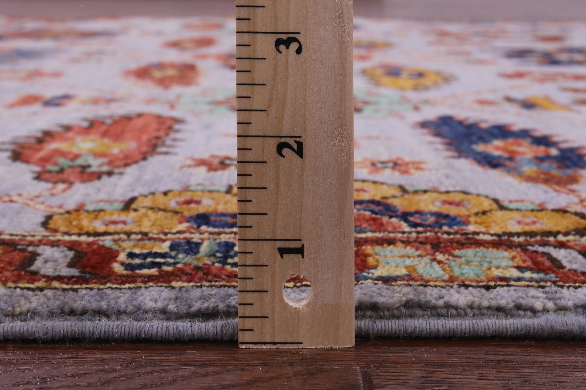 Grey Persian Fine Serapi Handmade Wool Rug - 6' 0" X 8' 11" - Golden Nile