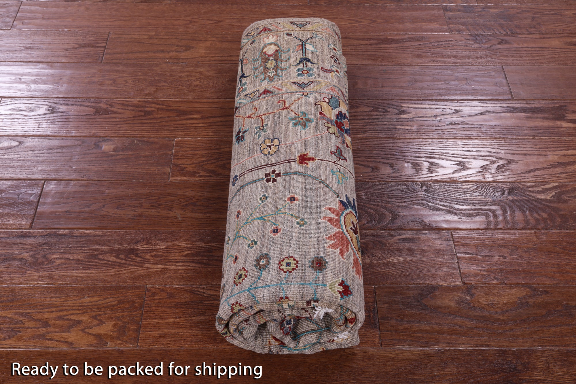 Peshawar Handmade Wool Rug - 5' 0" X 6' 5" - Golden Nile