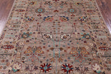 Peshawar Handmade Wool Rug - 5' 0" X 6' 5" - Golden Nile
