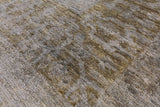 Overdyed Hand Knotted Full Pile Wool Runner Rug - 2' 7" X 9' 8" - Golden Nile