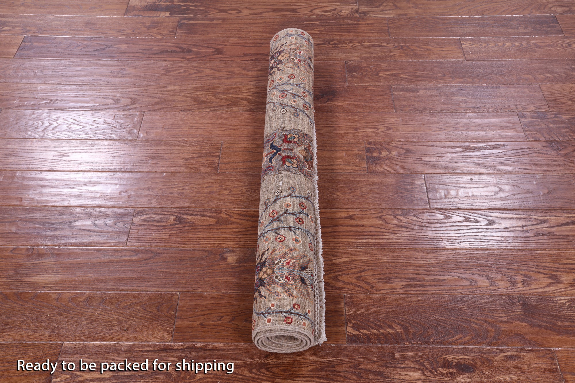 Tribal Persian Gabbeh Hand Knotted Wool Rug - 3' 5" X 4' 8" - Golden Nile