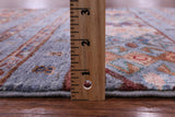 Grey Khorjin Persian Gabbeh Hand Knotted Wool Rug - 2' 11" X 4' 2" - Golden Nile