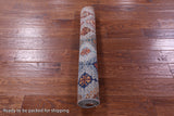 Grey Khorjin Persian Gabbeh Hand Knotted Wool Rug - 2' 11" X 4' 2" - Golden Nile