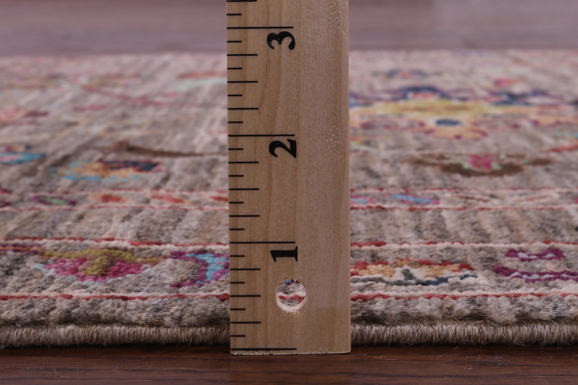 Peshawar Hand Knotted Wool Runner Rug - 2' 8" X 8' 4" - Golden Nile