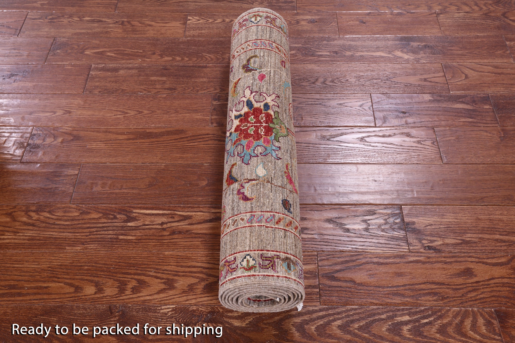 Peshawar Hand Knotted Wool Runner Rug - 2' 8" X 8' 4" - Golden Nile