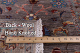 Peshawar Hand Knotted Wool Runner Rug - 2' 7" X 9' 4" - Golden Nile