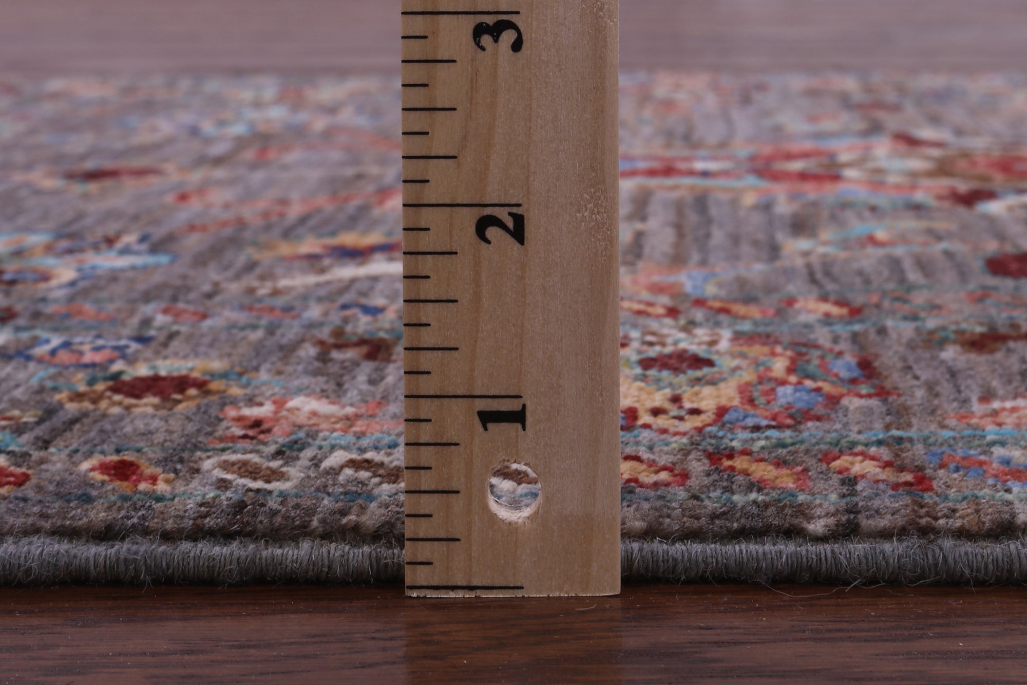 Peshawar Hand Knotted Wool Runner Rug - 2' 7" X 9' 4" - Golden Nile