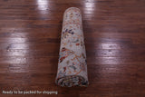 Grey Peshawar Hand Knotted Wool Rug - 9' 0" X 12' 2" - Golden Nile