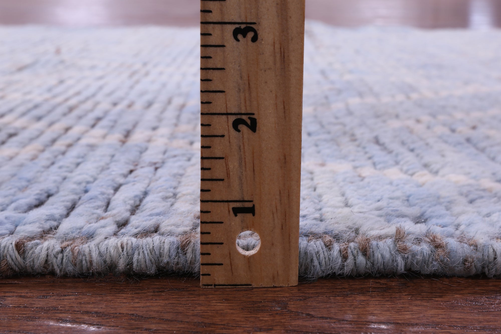 Blue Tribal Moroccan Handmade Wool Runner Rug - 2' 9" X 9' 8" - Golden Nile