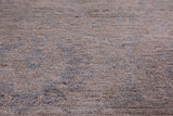 Ivory Turkish Oushak Hand Knotted Wool Rug - 8' 0" X 9' 7" - Golden Nile