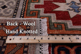 Turkmen Ersari Hand Knotted Wool Rug - 8' 3" X 9' 9" - Golden Nile