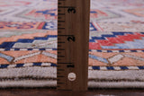 Turkmen Ersari Hand Knotted Wool Rug - 8' 3" X 9' 9" - Golden Nile