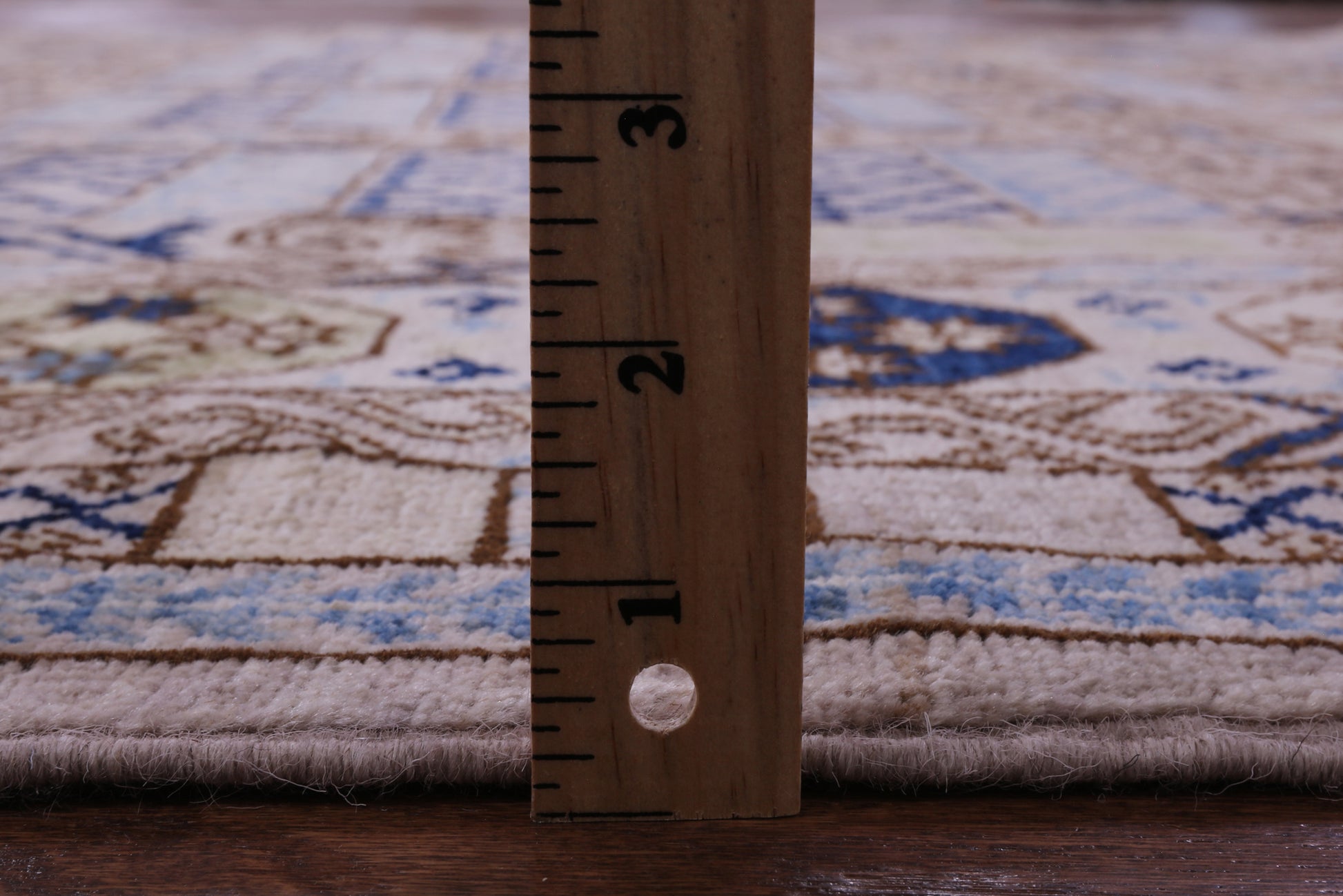 Turkmen Ersari Handmade Wool Rug - 8' 0" X 9' 10" - Golden Nile