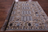 Turkmen Ersari Handmade Wool Rug - 8' 0" X 9' 10" - Golden Nile