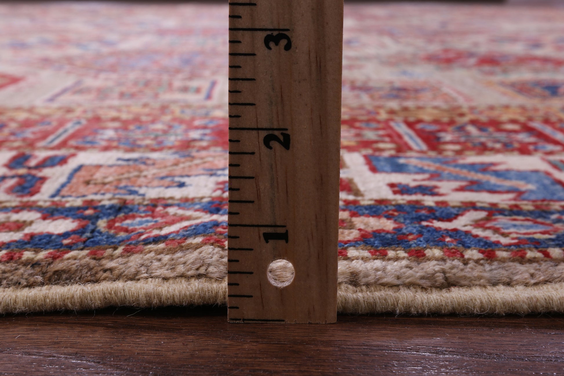 Super Kazak Hand Knotted Wool Rug - 8' 2" X 10' 11" - Golden Nile