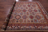 Super Kazak Hand Knotted Wool Rug - 8' 2" X 10' 11" - Golden Nile