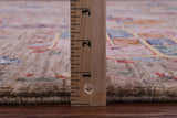 Turkmen Ersari Handmade Wool Rug - 8' 2" X 9' 6" - Golden Nile