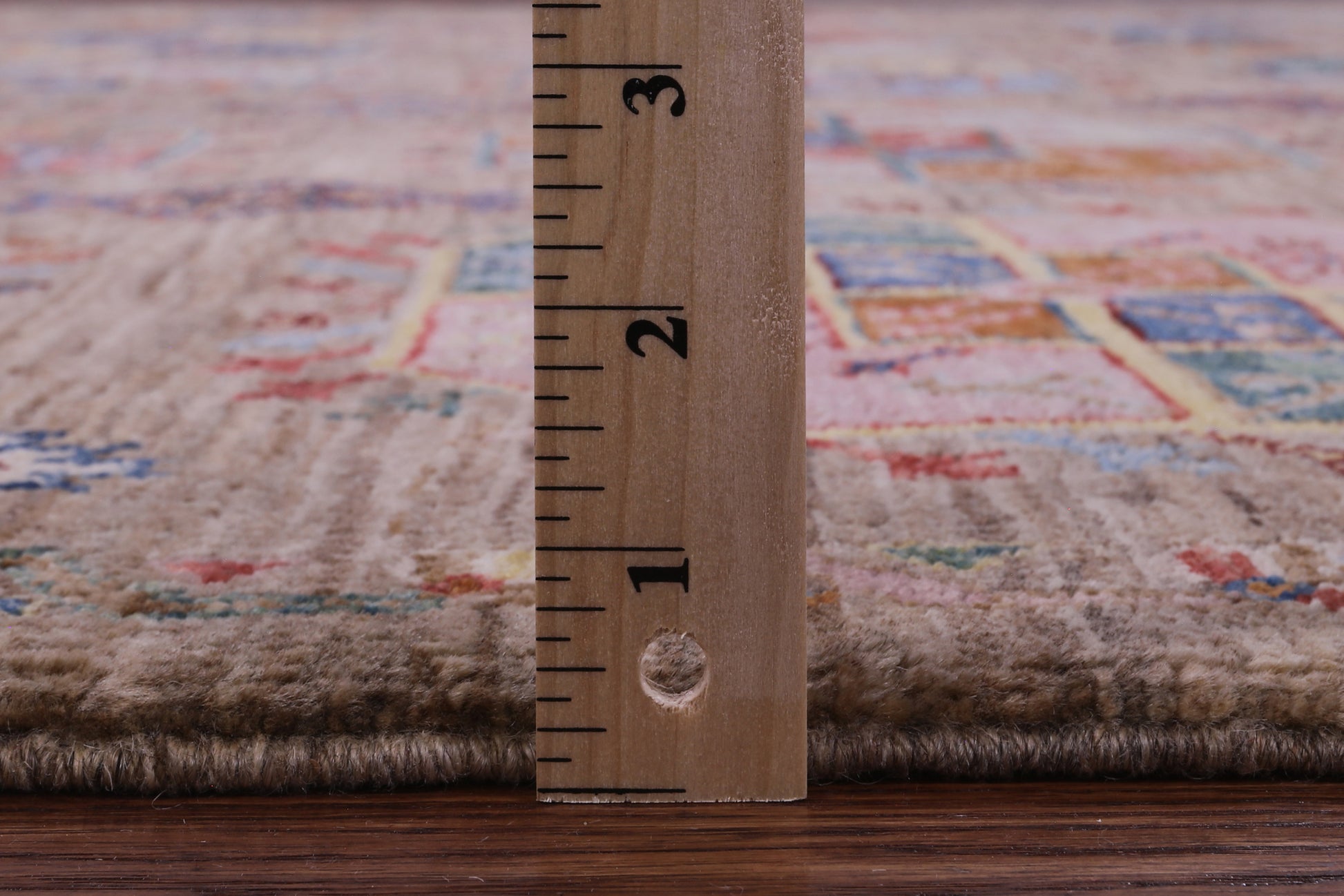 Turkmen Ersari Handmade Wool Rug - 8' 2" X 9' 6" - Golden Nile