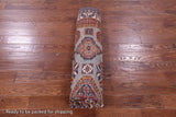Grey Super Kazak Hand Knotted Wool Rug - 8' 2" X 10' 2" - Golden Nile