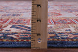 Grey Super Kazak Hand Knotted Wool Rug - 8' 2" X 10' 2" - Golden Nile