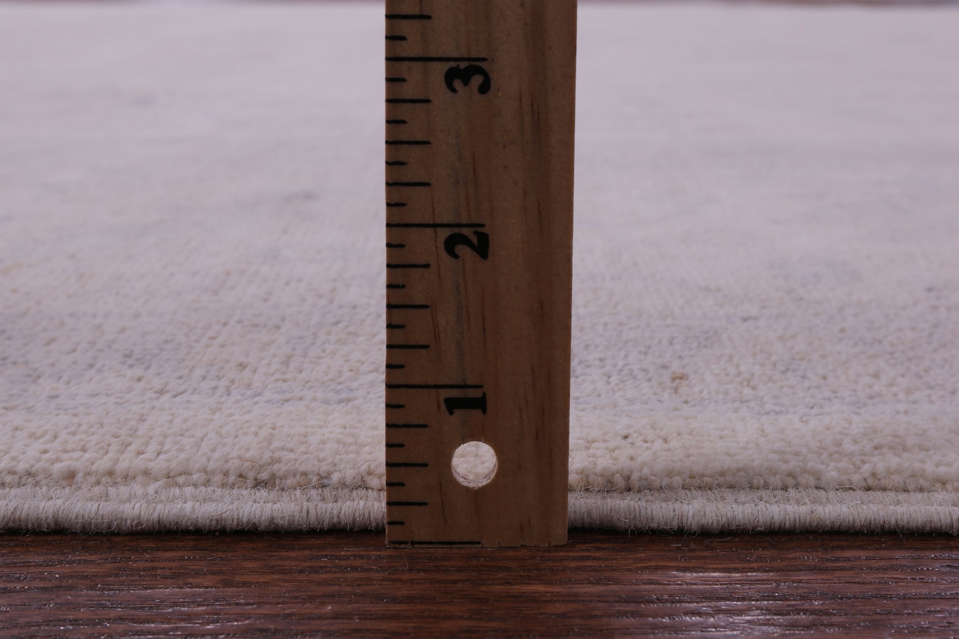 Ivory Turkish Oushak Hand Knotted Wool Rug - 9' 0" X 11' 9" - Golden Nile