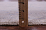 Ivory Turkish Oushak Hand Knotted Wool Rug - 4' 2" X 5' 8" - Golden Nile