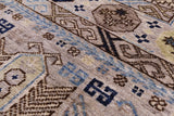 Turkmen Ersari Hand Knotted Wool Rug - 4' 2" X 5' 10" - Golden Nile