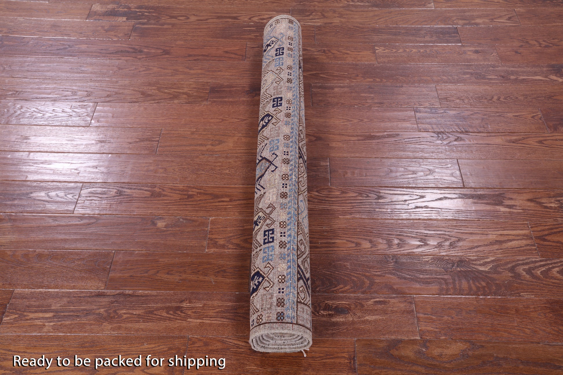 Turkmen Ersari Hand Knotted Wool Rug - 4' 2" X 5' 10" - Golden Nile