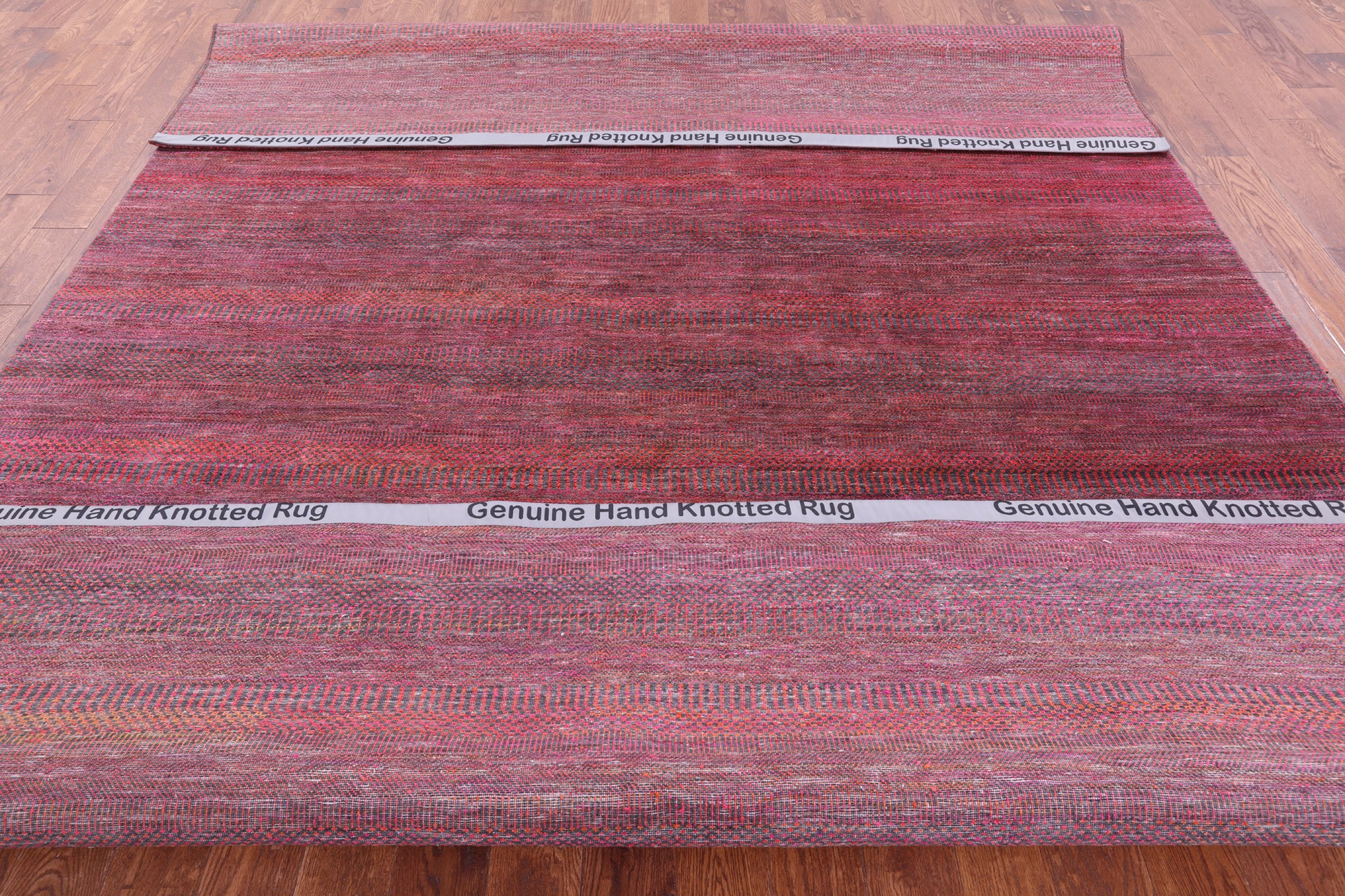 Savannah Grass Hand Knotted Wool & Silk Rug - 8' 9" X 12' 1" - Golden Nile