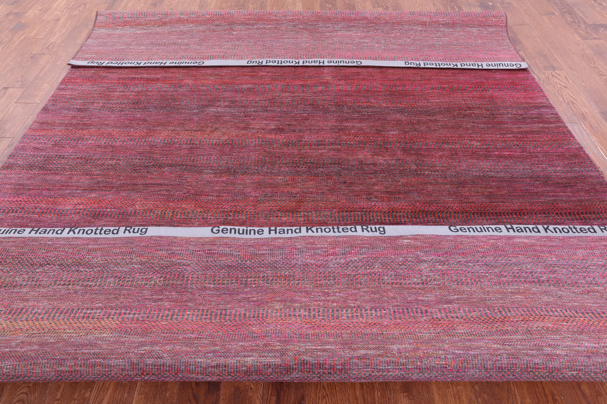Savannah Grass Hand Knotted Wool & Silk Rug - 8' 9" X 12' 1" - Golden Nile