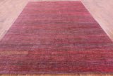 Savannah Grass Hand Knotted Wool & Silk Rug - 8' 9" X 12' 1" - Golden Nile
