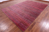 Savannah Grass Hand Knotted Wool & Silk Rug - 8' 9" X 12' 1" - Golden Nile