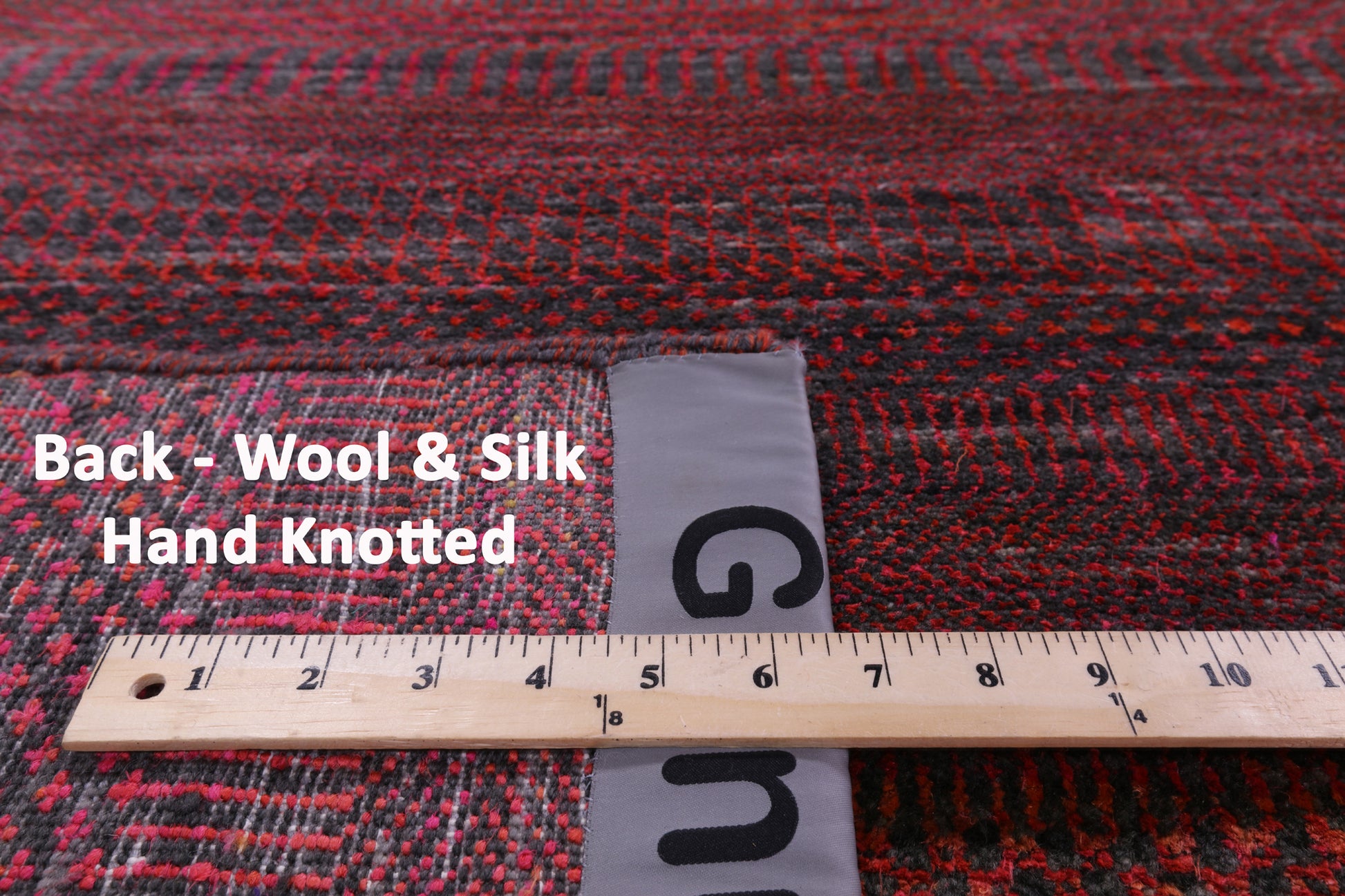 Savannah Grass Hand Knotted Wool & Silk Rug - 8' 9" X 12' 1" - Golden Nile
