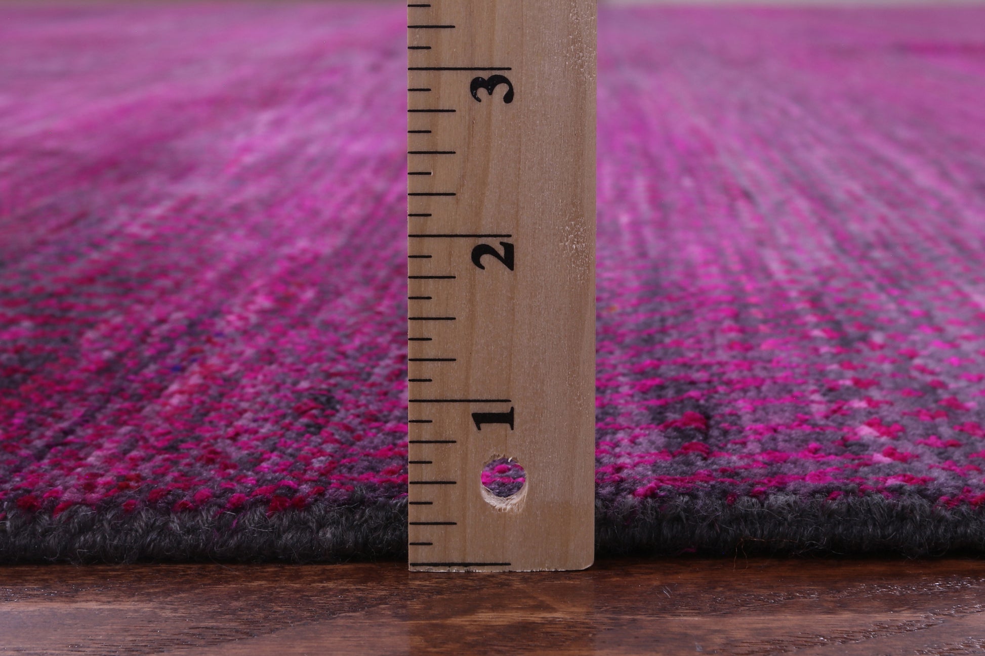Pink Square Savannah Grass Hand Knotted Wool & Sillk Rug - 10' 11" X 11' 2" - Golden Nile