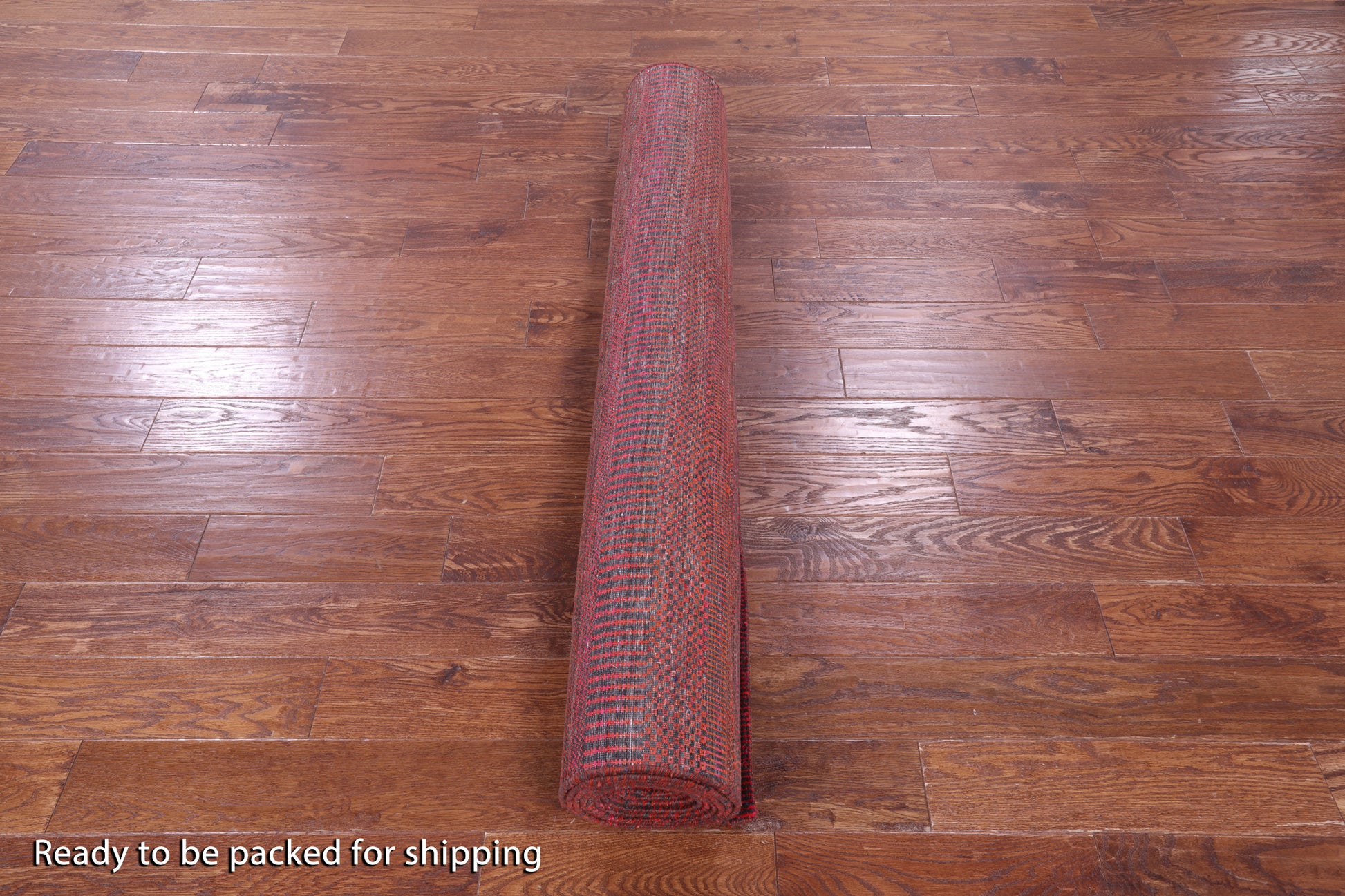Savannah Grass Handmade Wool & Silk Rug - 5' 1" X 13' 10" - Golden Nile