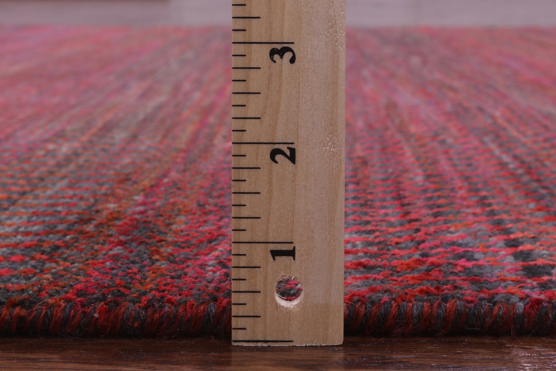 Savannah Grass Handmade Wool & Silk Rug - 5' 1" X 13' 10" - Golden Nile