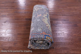 Grey Turkish Oushak Hand Knotted Wool Rug - 11' 9" X 14' 11" - Golden Nile
