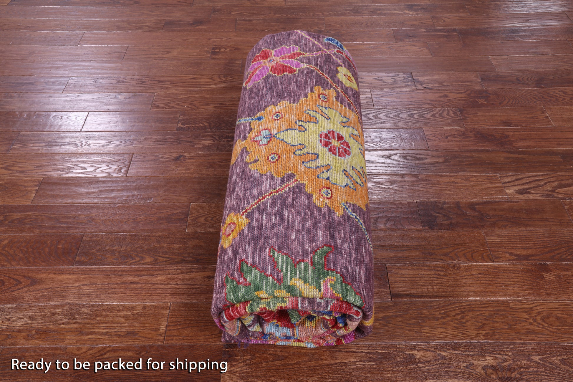 Turkish Oushak Hand Knotted Wool Rug - 10' 2" X 13' 6" - Golden Nile