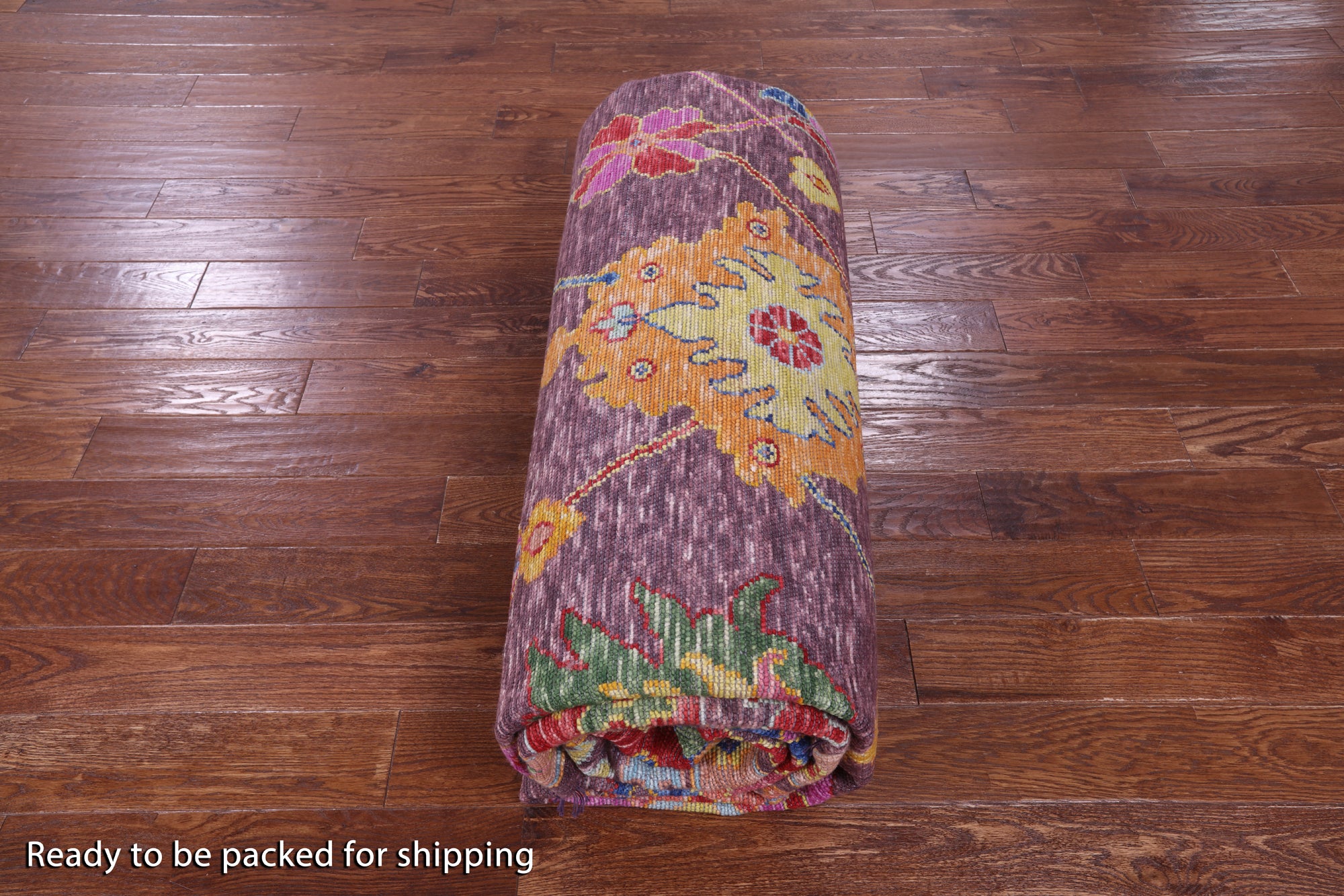 Turkish Oushak Hand Knotted Wool Rug - 10' 2" X 13' 6" - Golden Nile