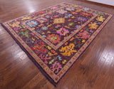 Turkish Oushak Hand Knotted Wool Rug - 10' 2" X 13' 6" - Golden Nile