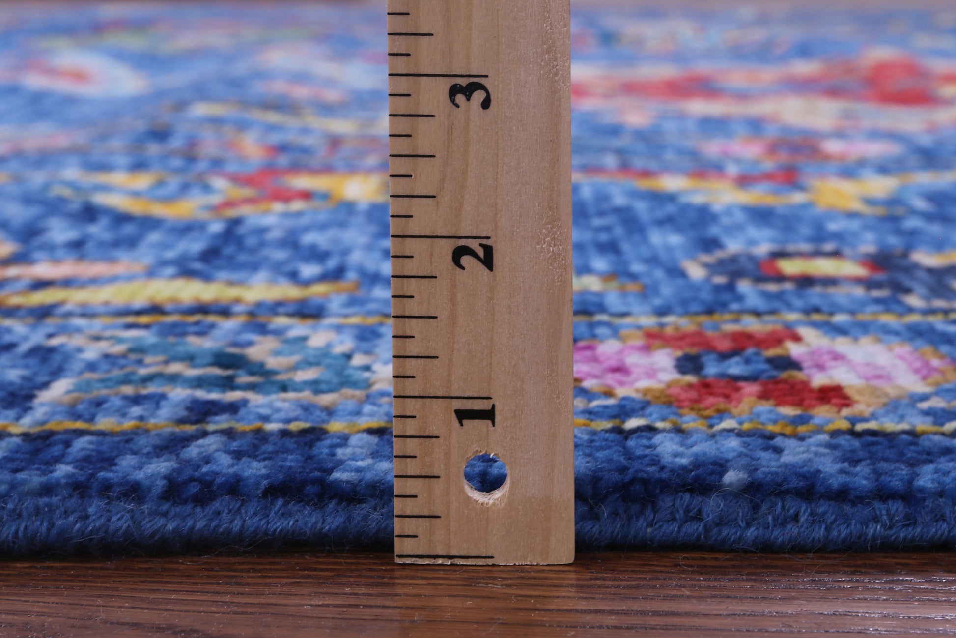 Blue Turkish Oushak Hand Knotted Wool Rug - 10' 4" X 14' 0" - Golden Nile