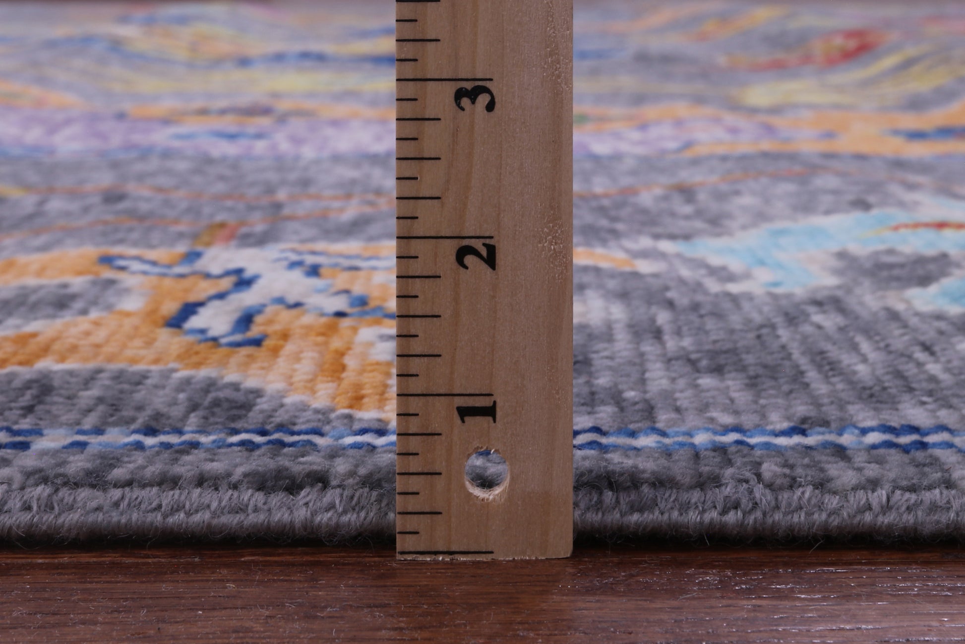 Grey Turkish Oushak Hand Knotted Wool Rug - 10' 3" X 13' 9" - Golden Nile
