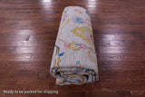 Grey Turkish Oushak Hand Knotted Wool Rug - 10' 2" X 13' 6" - Golden Nile
