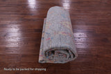 Grey Turkish Oushak Hand Knotted Wool Rug - 9' 11" X 13' 7" - Golden Nile