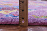 Purple Turkish Oushak Hand Knotted Wool Rug - 9' 11" X 13' 3" - Golden Nile