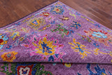 Purple Turkish Oushak Hand Knotted Wool Rug - 9' 11" X 13' 3" - Golden Nile